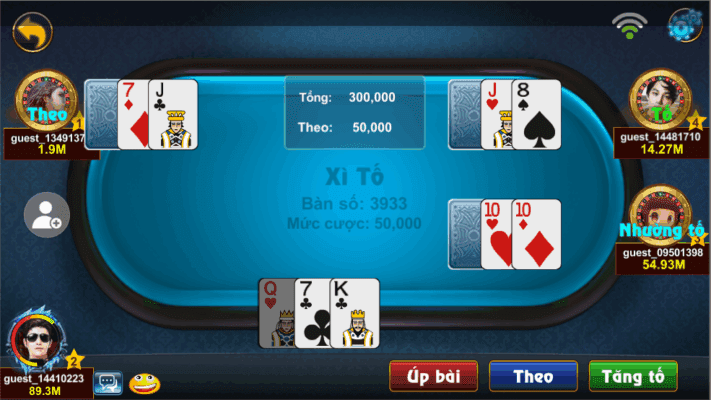 Điểm Nổi Bật trong Lối Chơi Xì tố Go88