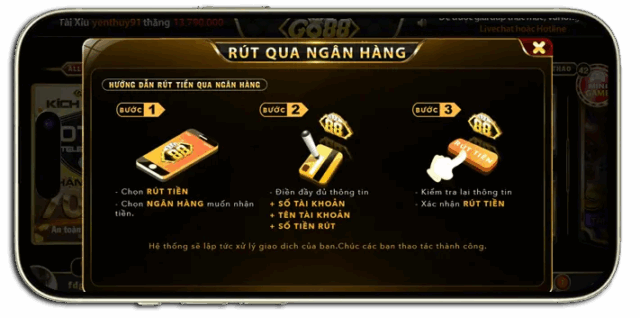 Những lỗi rút tiền Go88 thường gặp và cách khắc phục